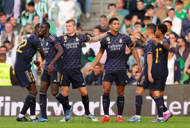 西甲-皇马1-1贝蒂斯 贝林厄姆破门皇马3连胜终结